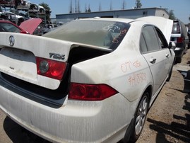 2007 ACURA TSX WHITE 2.4L AT A18823